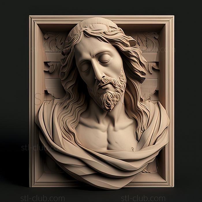 3D model st jesus (STL)